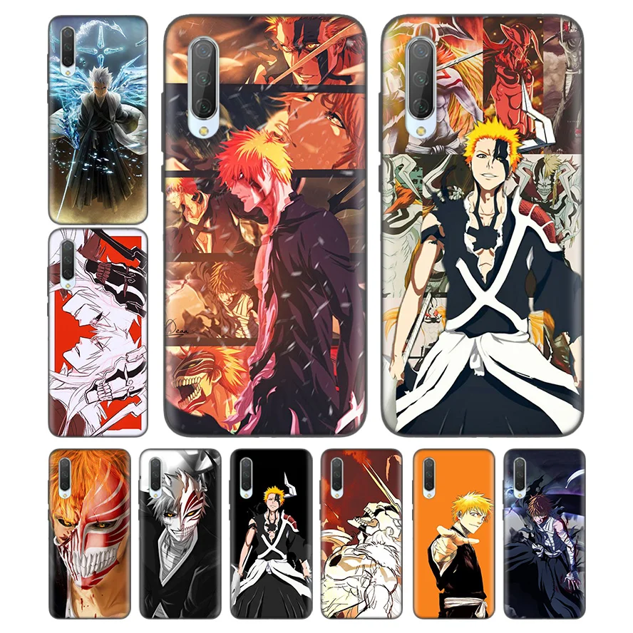 

Silicone Case For Xiaomi Redmi Note 7 7A 7S 6 6A 5 K20 Mi A1 A2 8 9T CC9 CC9E Lite Pro F1 TPU Cover Bumper Japanese Anime Bleach