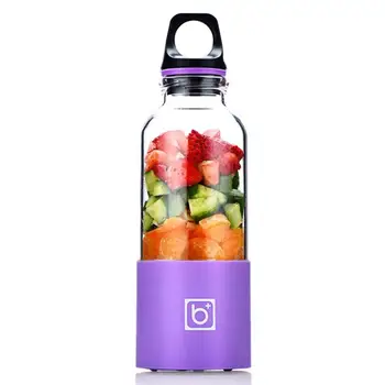 

500ML Portable Electric Juicer Cup USB Rechargeable Automatic Vegetable Fruit Juice Maker Cup Juice Extractor Blender Mixer