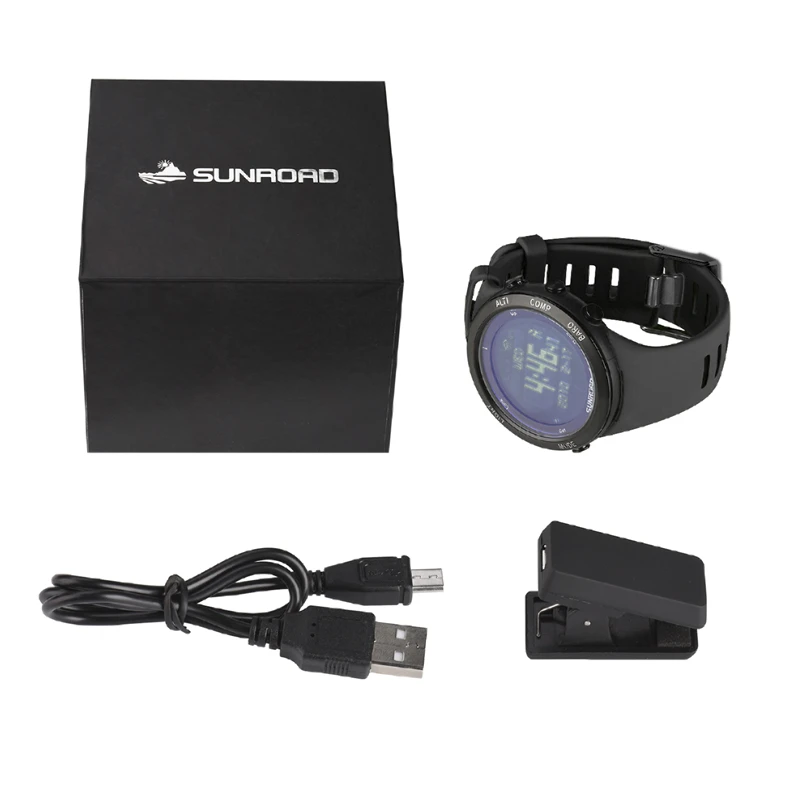 Мужские часы Reloj Hombre SUNROAD армейские цифровые для ныряния спортивные Топ бренд
