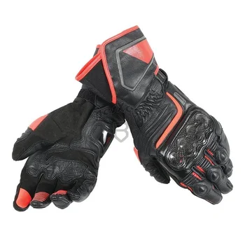 

New 5 Colors 100% Genuine Leather Druid D1 Long Motocycle Gloves Racing Driving GP PRO Motorbike Original Cowhide GP PRO Gloves