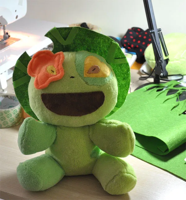 Аниме Ao no Exorcist плюшевая кукла синий косплей moriyama shiemi Green Man подушка мягкая и