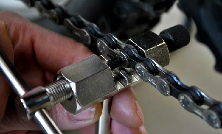 Мини велосипедный спорт велосипед Велоспорт сталь Cut цепи Splitter резак выключатель инструмент для ремонта двухцветный сцепление