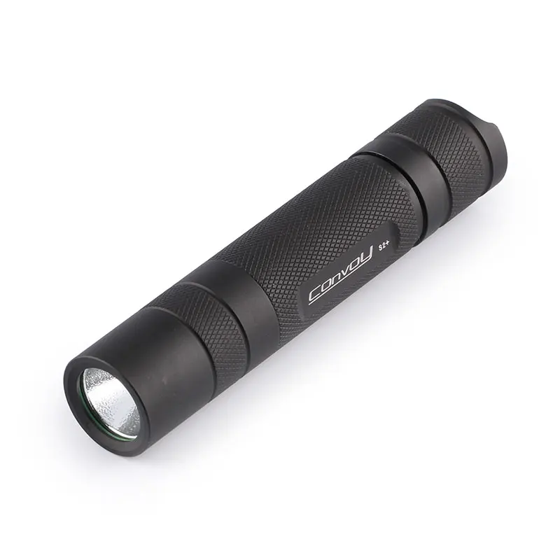 Светодиодный фонарик Convoy S2 + черный Cree XML2 U2 1A AMC7135 * 3 2 Group 3/5 Mode EDC|convoy s2|led flashlightxml2 u2-1a
