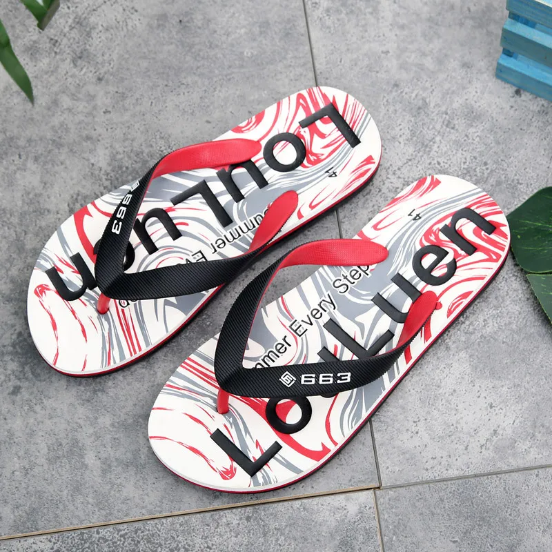 

Summer Antiskid Flip Flops For Man Shoes Sandals Male Slippers Beach Sandals Indoor&Outdoor Casual Shoes Man Platform Slippers