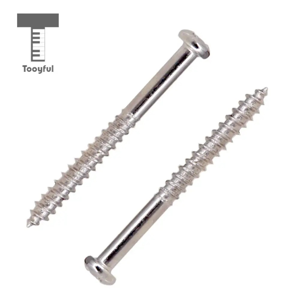 16Pcs Iron Humbucker Pickup Screws + Springs for Strat Telecaster Electric Bass Guitar Repacement Parts