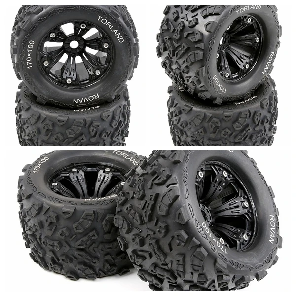 Knobby Tire Set