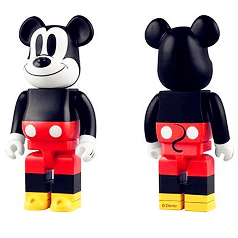 

70CM BE@RBRICK 1000% Gloomy Bear Peko Mickey Monkey OriginalFake Street Art PVC Action Figure Model Toy G1041