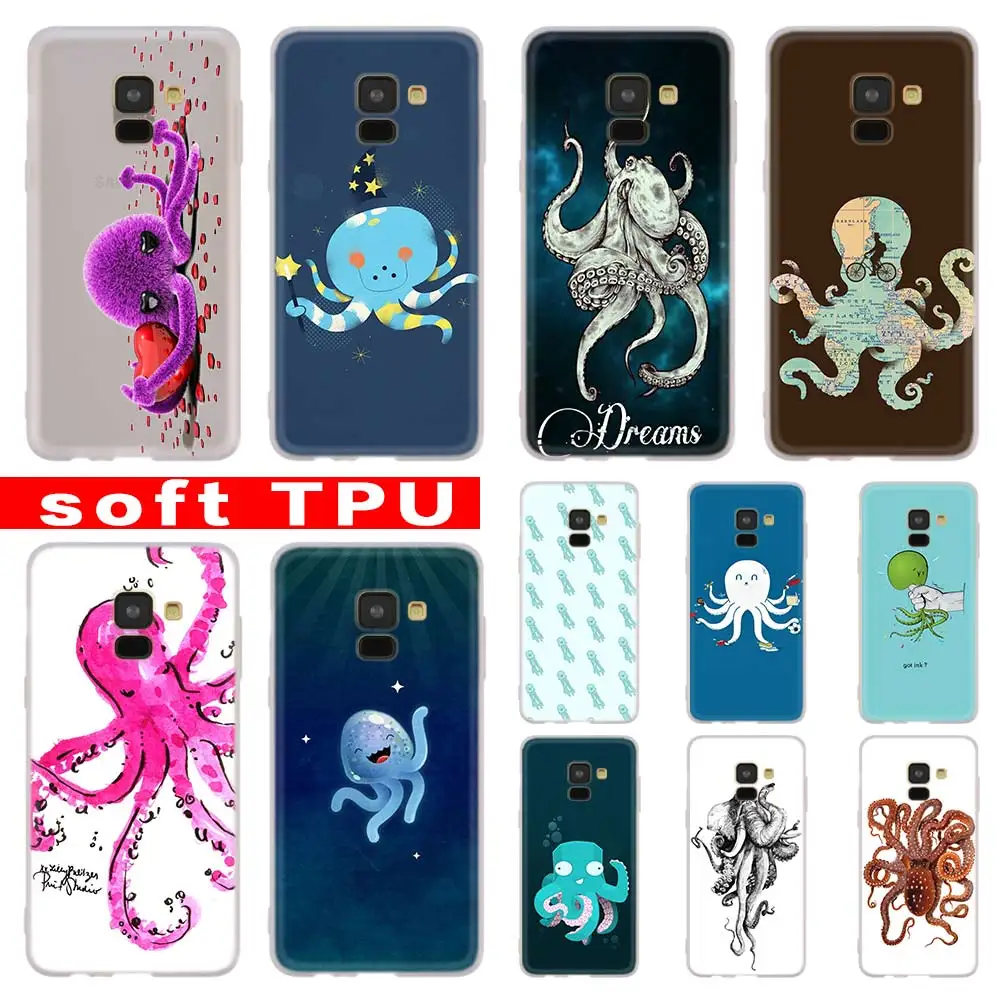 Мягкий чехол из ТПУ для Samsung Galaxy A10/A30/A40/A50/A70 A9 A8 A6 a7 2018 A3 A5 2017 2016|Бамперы| |