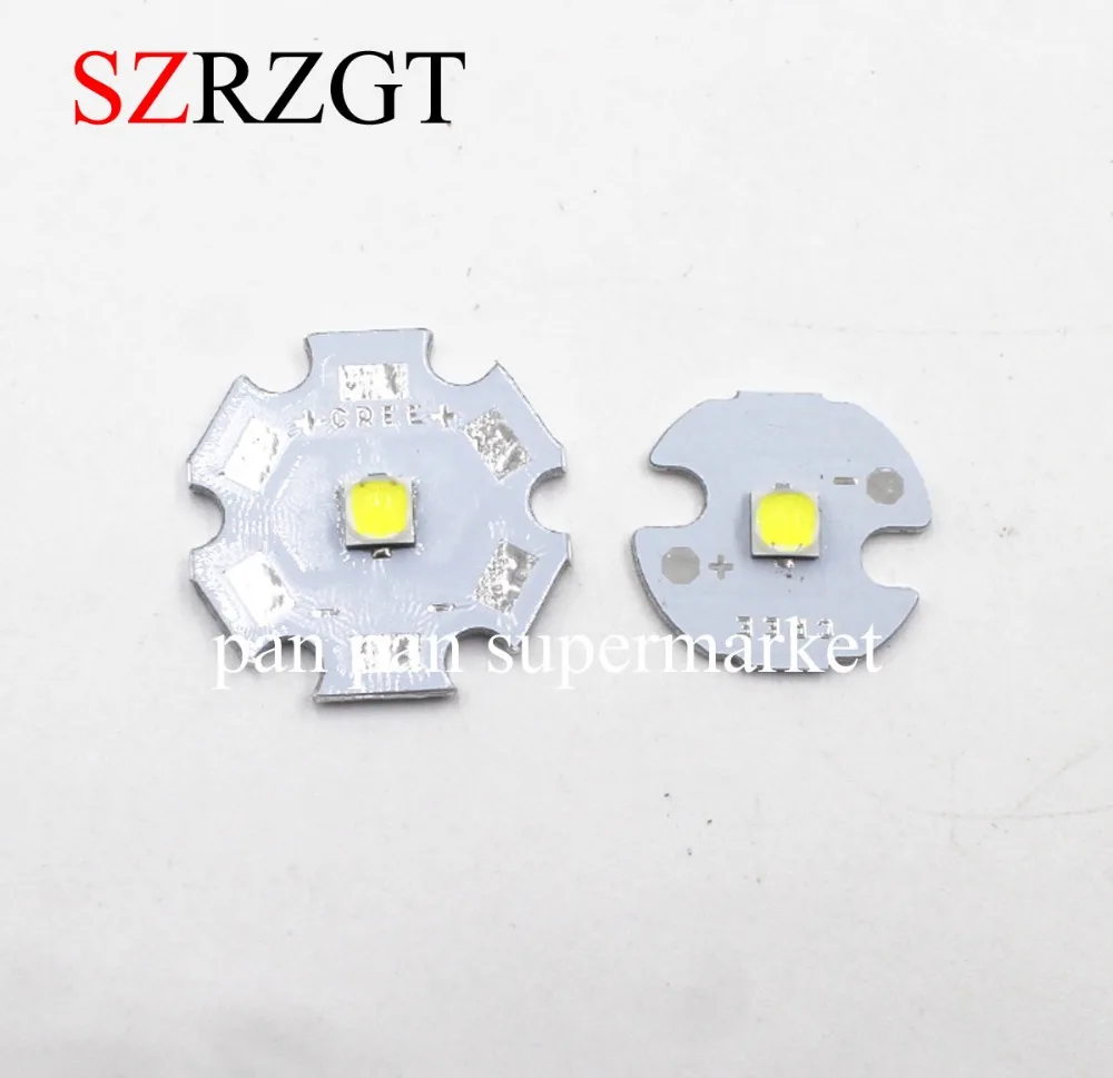 

10pcs CREE 10W XPL XP-L V5 V6 Led Emitter Light WHITE Neutral White Warm White Diode Chip 16MM 20MM PCB