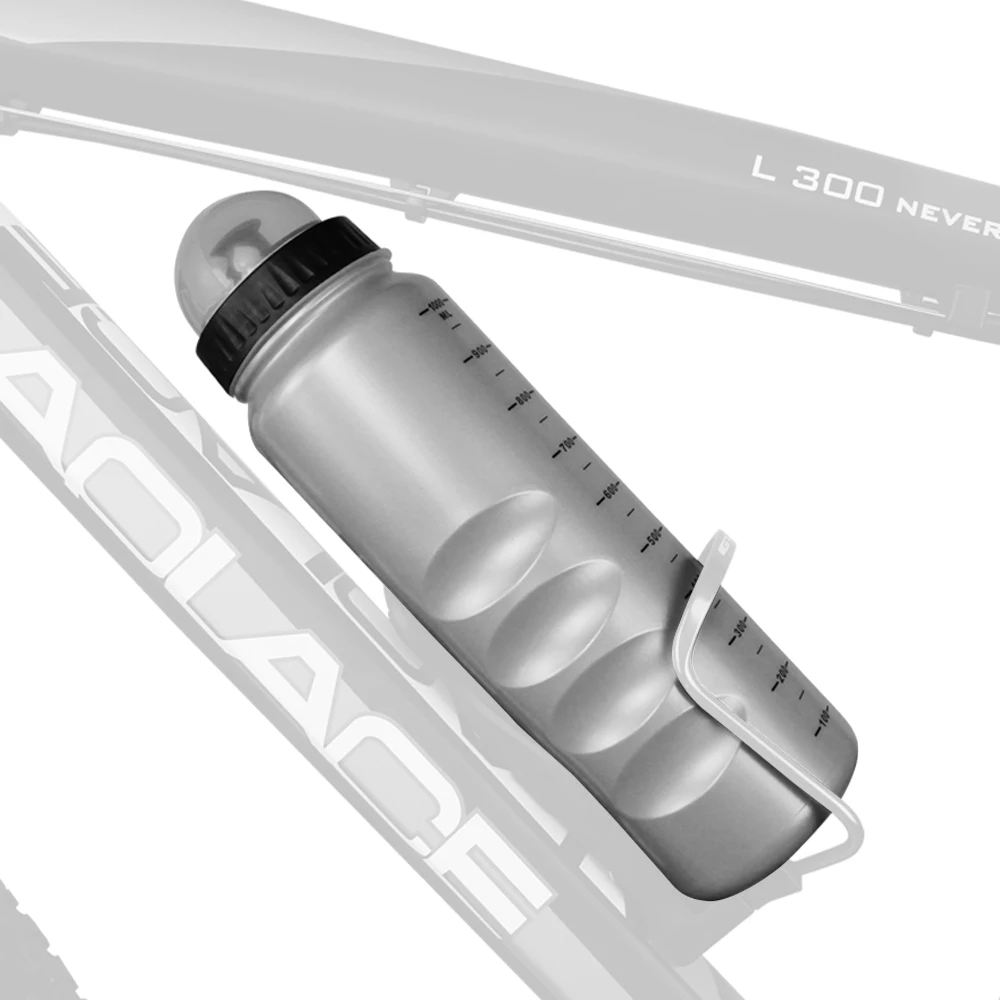 GUB 1000 مللي الدراجة زجاجة المياه المحمولة البلاستيك الدراجات زجاجات مياه مع غطاء غبار دراجة الاكسسوارات في الهواء الطلق زجاجة رياضية