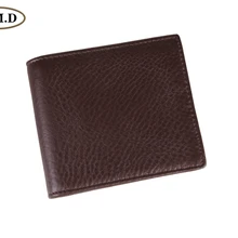 Высококачественный модный мужской кошелек сумочка-клатч из натуральной кожи кофе 8056C