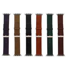 Для Apple Watch Series 3& 2& 1 38 мм растительный эпидермис текстура искусственная кожа наручный ремешок для часов