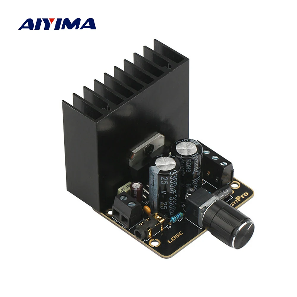 Aiyima TDA7377 Audio Amplifier Board 35W*2 Dual Channel Stereo Car ...