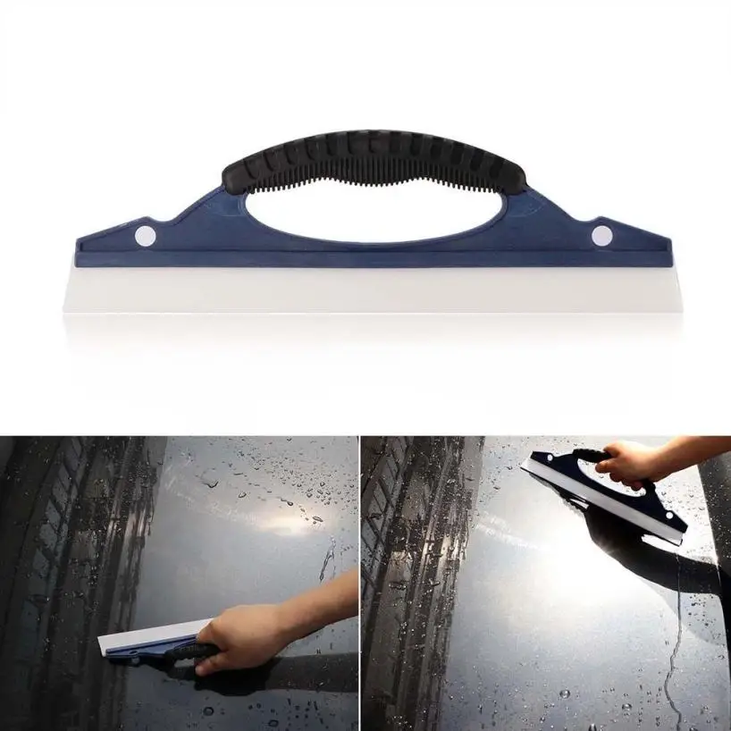 Car squeegee for Mirrors and Lights Home Window Car Glass Silicone Wiper