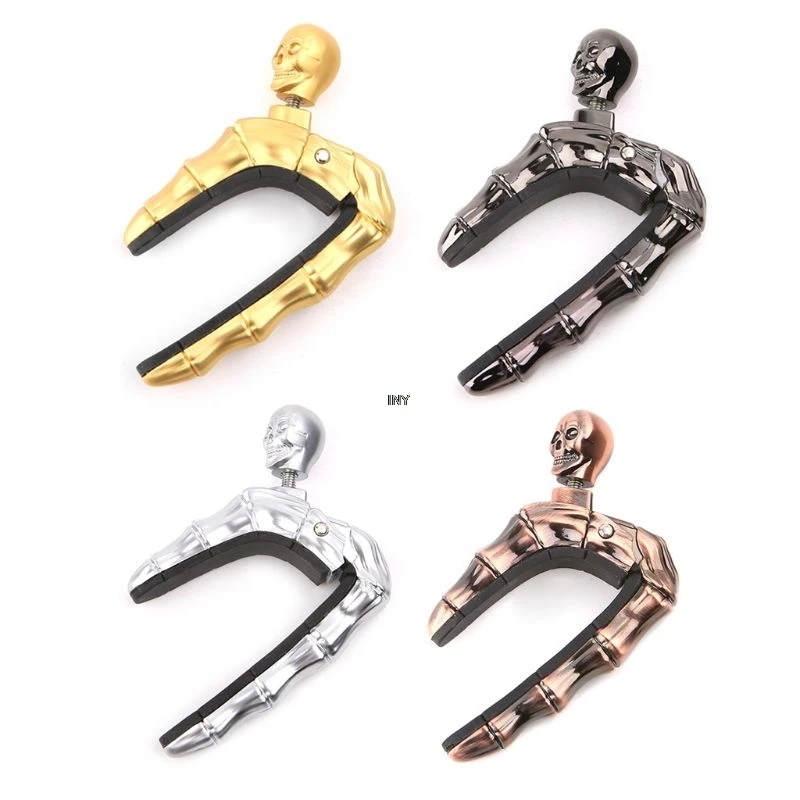 

Skull Guitar Capo Knob Design Universal 4 5 6 12 String Ghost Finger Guitar Capo INY