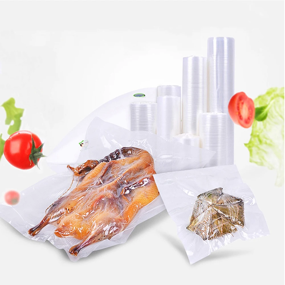 Пластиковые вакуумные пакеты для хранения пищевых продуктов 5 рулонов/партия