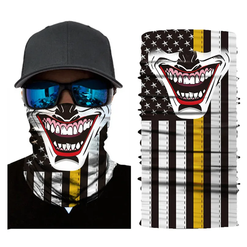 1PC Unisex 3D anime cartoon Face Mask Ski Cycling Football Outdoor Sport balaclava snowboard training exercise mask aksesuar #3j (13)