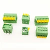 50 Uds. Conector de bloques de terminales de resorte de paso de 2,54mm 2/3/4/5/10-20P KF141R Pin recto verde protección del medio ambiente 150 V/2A ► Foto 1/6
