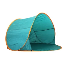 Автоматическая палатка корабль от RU Пляжная палатка 2 Человек Палатка Мгновенный Всплывающий Открытый Анти УФ брезентовые палатки открытый солнцезащитный навес