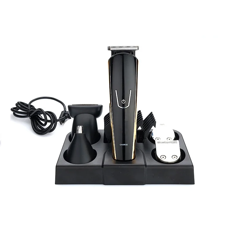 5 in 1 men grooming set usb rechargeable hair clipper and trimmer (2)
