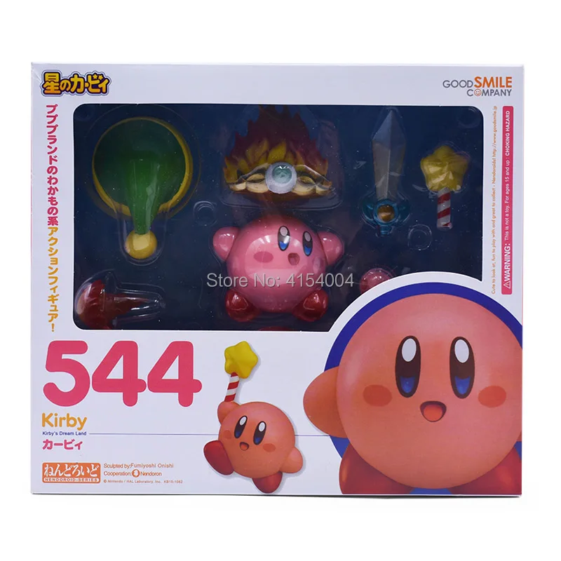 Аниме милый Dream Land Kirby Nendoroid 544 ПВХ фигурка модель игрушки Рождественский подарок для детей