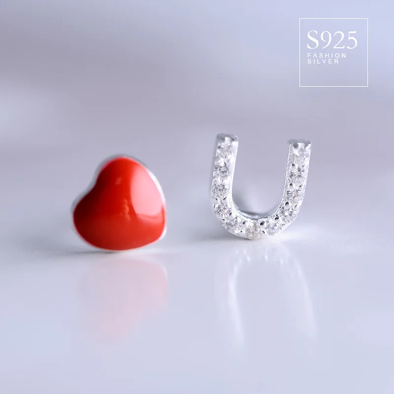 Женские серьги с красным клеем svjewelry модные милые универсальные в Корейском