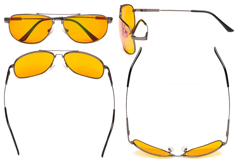 DS1803 Eyekepper Memory Frame синие блокирующие очки для сна-Ночные очки-Специальные Оранжевые тонированные очки