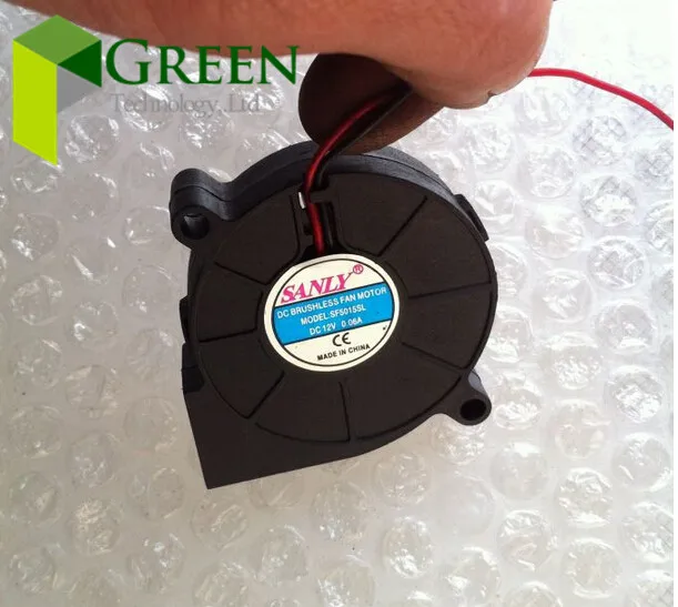 

Free Shipping SANLY SF5015SL SF5015SM 12V 0.06A server cooling fan Humidifier fan 5cm 5015 50x50x15mm blower 3pcs 2PIN