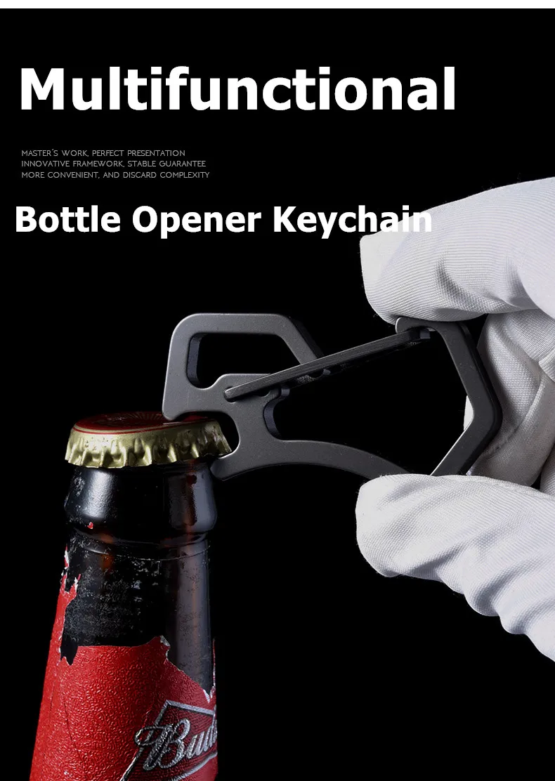 QOONG высококачественный брелок для ключей портативный инструмент с ЧПУ брелок для ключей кольцо держатель Простой шикарный подарок для мужчин и женщин для автомобиля Y50