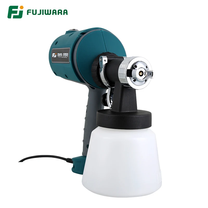 FUJIWARA Electric Spray gun 220-240V 50HZ 500W Airbrush 1.5mm/1.8mm/2.5mm Nozzle High Atomizing Spray Paint Tool FUJIWARA Electric Spray gun 220-240V 50HZ 500W Airbrush 1.5mm/1.8mm/2.5mm Nozzle High Atomizing Spray Paint Tool