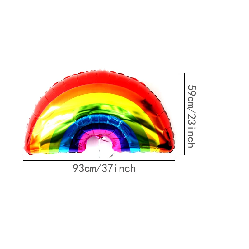 Большие воздушные шары из фольги с радугой и улыбкой на солнце для дня рождения, вечерние, детские, летние, детские, для душа, гелиевый воздух, свадебные шары