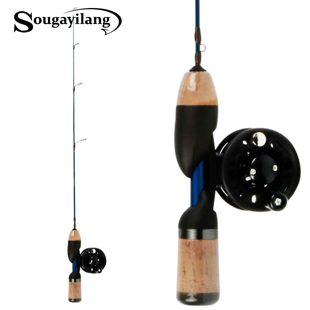 Sougayilang الروبيان الجليد الصيد قضيب مع الجليد الصيد بكرة مجموعات القطب الصيد قضبان كومبو الصب الغزل إغراء معالجة القطب Pesca Sougayilang الروبيان الجليد الصيد قضيب مع الجليد الصيد بكرة مجموعات القطب الصيد قضبان كومبو الصب الغزل إغراء معالجة القطب Pesca