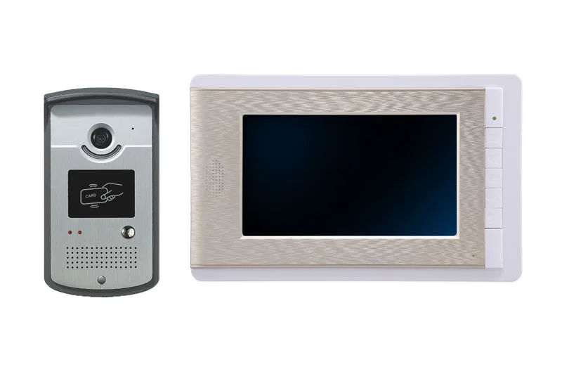 7 Inch Metal Outdoor font b Camera b font Wired Intercom Video font b Door b