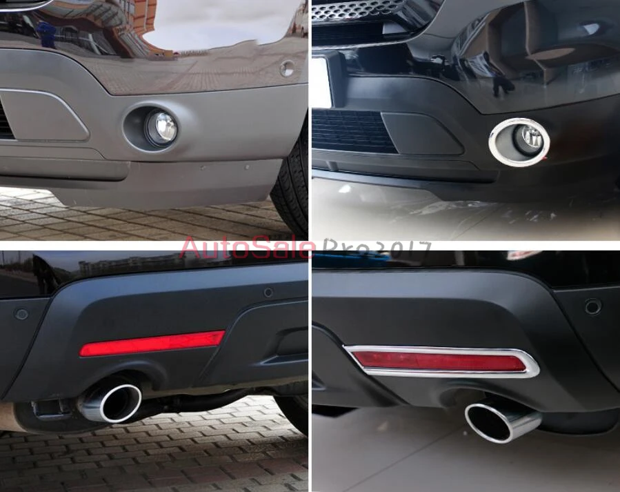 ABS хромированный передний чехол с внутренней отделкой 4 шт. для Ford Explorer 2011 2012 2013|ford