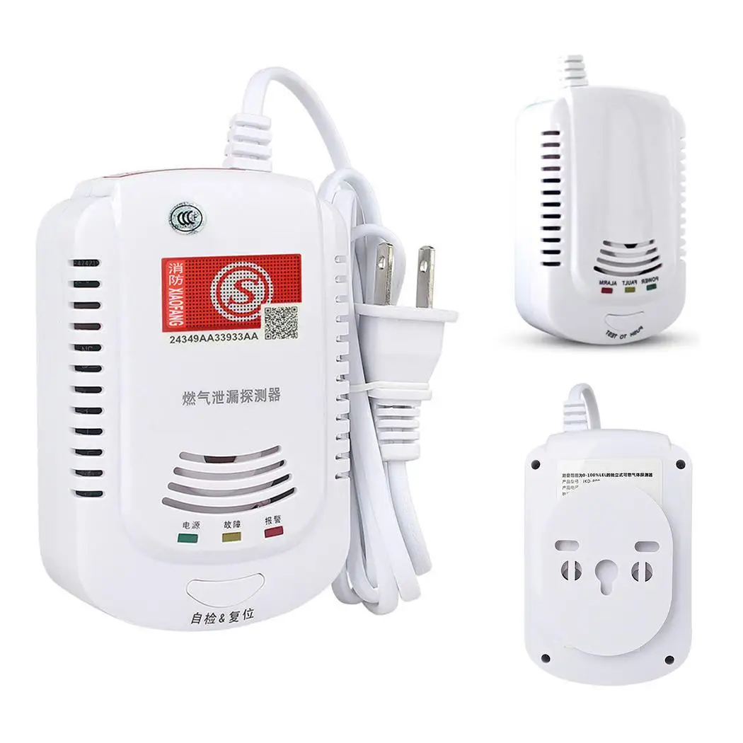 

Durable Practical Geometric Indoor Alarm Household 220V 315/433 MHZ 70dB Alarm Tool - 50 C 30s 5W Home