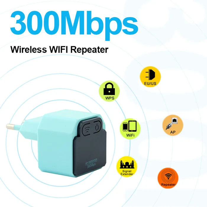 Беспроводной Wi-Fi ретранслятор 300 Мбит/с 802.11n усилитель сигнала точки доступа wifi удлинитель 2,4G Wi-Fi усилитель Wi-Fi жнец