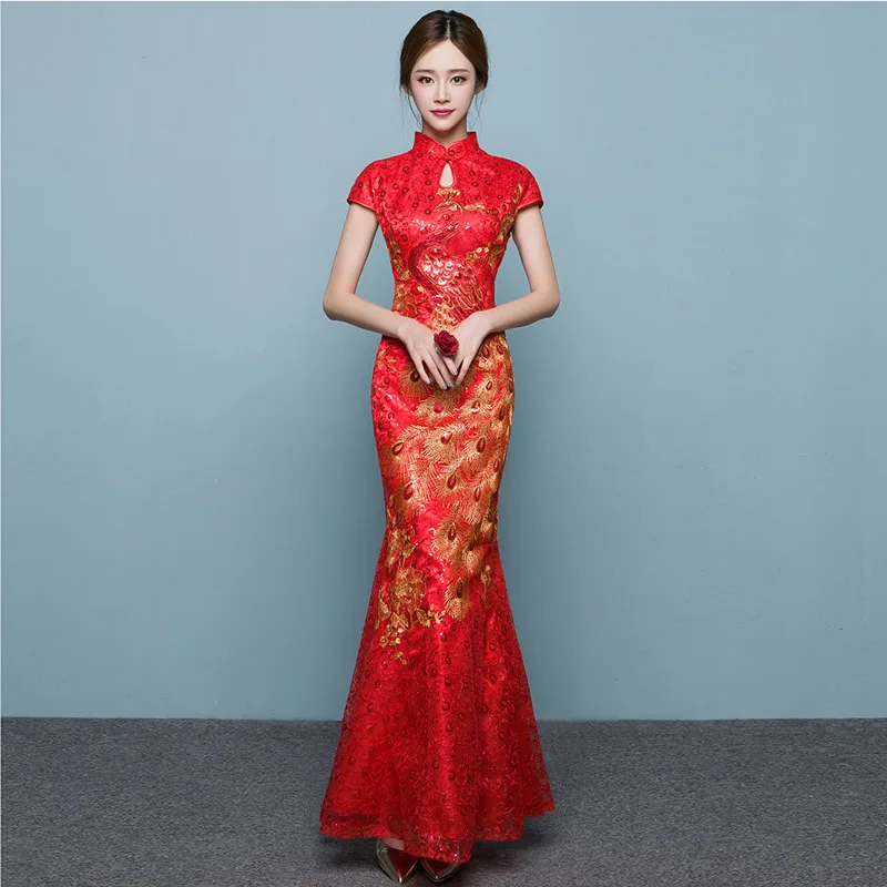 red qipao