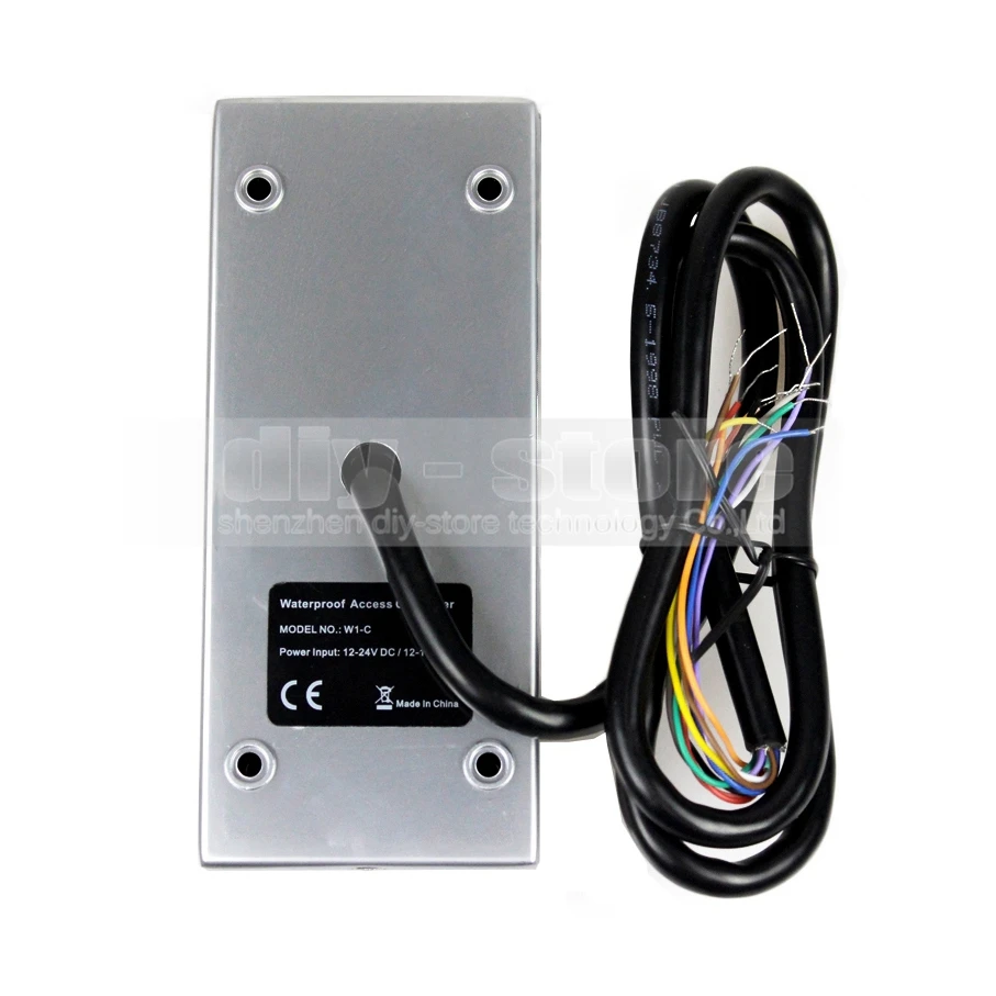 DIYSECUR 125 кГц RFID считыватель водонепроницаемый металлический Пароль Клавиатура