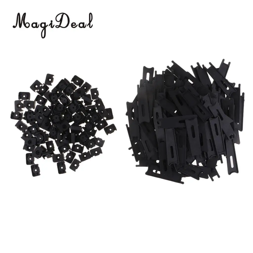 100pcs Frame Stands Frame Rack Supporter Picture Back Holder Black