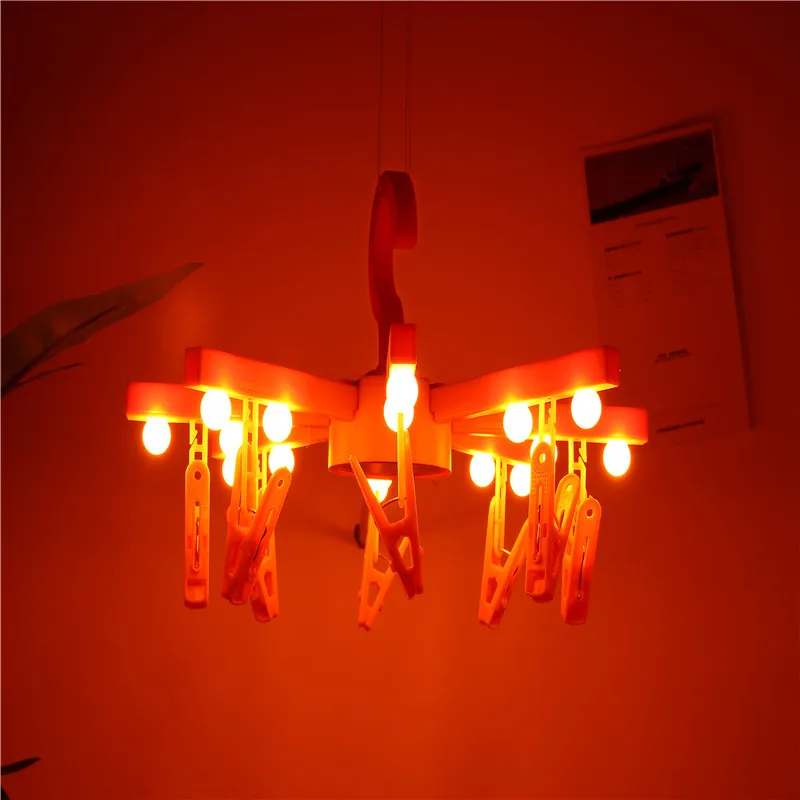 

Clothes Stand Tree Light Hanger Lamp Warm White Candy Color Led Photo Memos Clips Light Children Baby Bedroom Decor Night Light