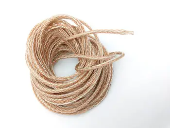 

1 Reel 10M DIY 8-core Earphone Audio Upgrade cable for headphone Headset Single Crystal Copper