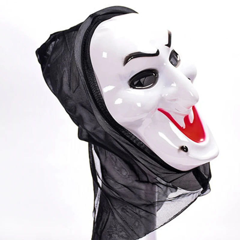 Хэллоуин жуткий страх маска хоррор с рожицей, Хэллоуин вечерние маска поставляет череп смерть Услуги маска страшно карнавальный костюм праздник опора