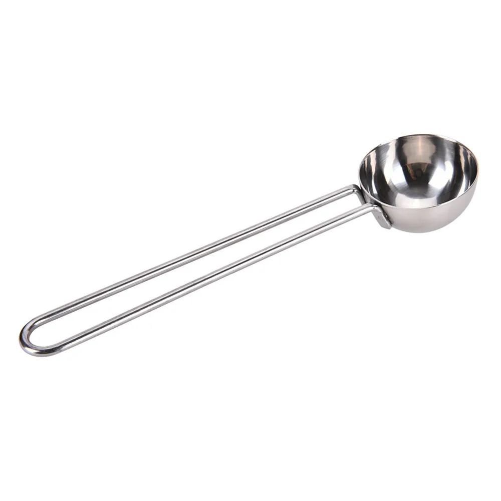 

Long Handle Measuring Stirring Tea Bean Spoon Stainless Steel Coffee Scoop Ground Coffee Tea Measuring Scoop