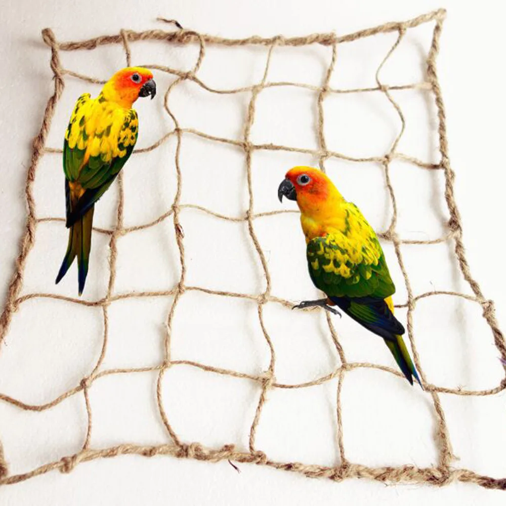 2017 Parrot Birds Climbing Net Jungle Fever Rope Small Cotton Blend