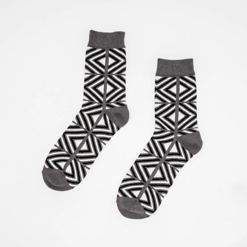 5 пар Высокое качество Мода Для мужчин носки осень-зима толстые теплые удобные хлопковые носки Личность смешно Длинные носки Calcetines Сокс