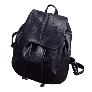 

summer school new college wind bag women washed leather backpack Korean tidal fashion leisure travel bag Boutique backpacks