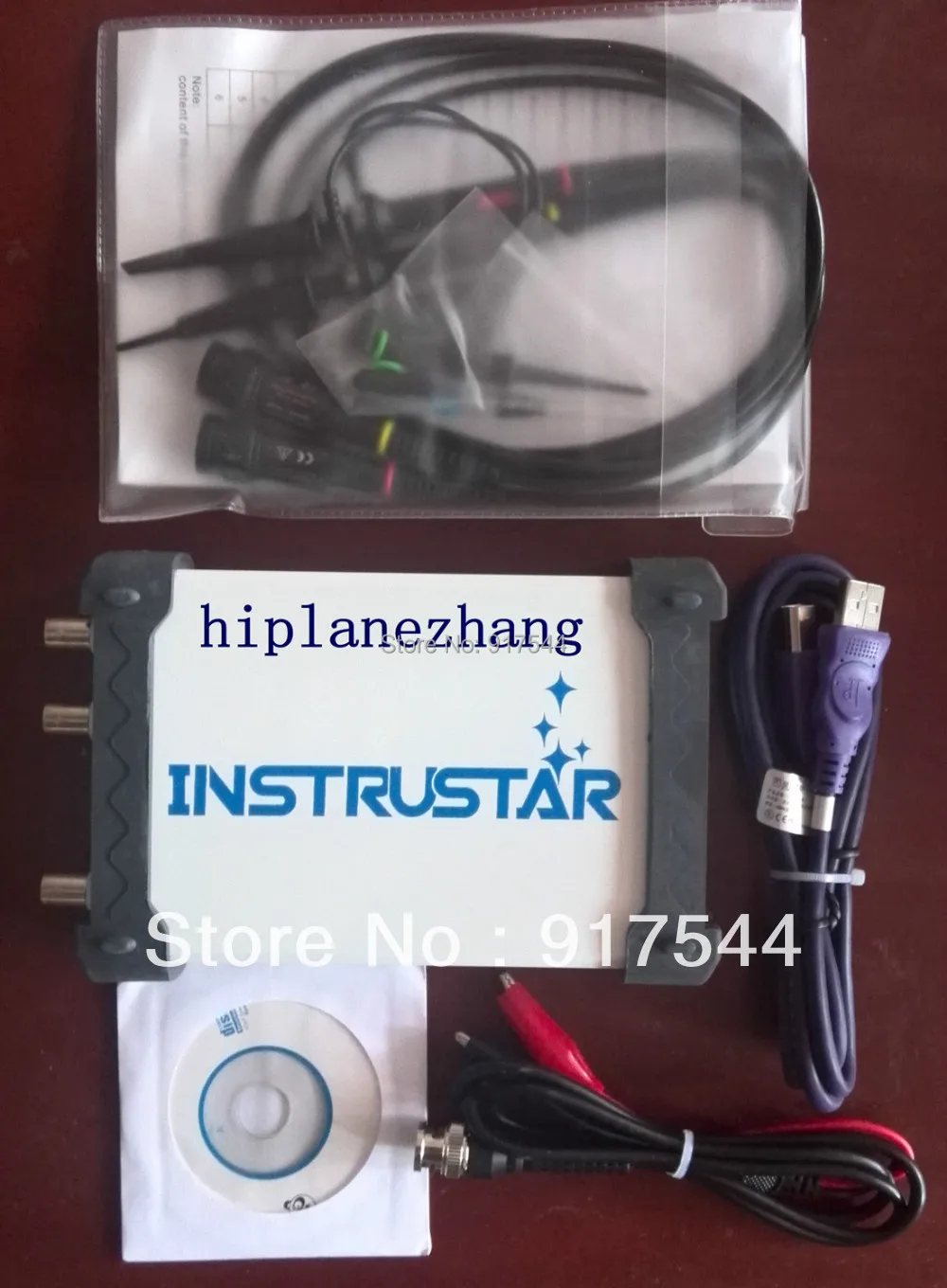 PC-Based USB Oscilloscope 2Channels 20MHz 48MS/s DDS Signal Function Generator FFT Analyzer Data Logger Recorder 4in1 ISDS205B |