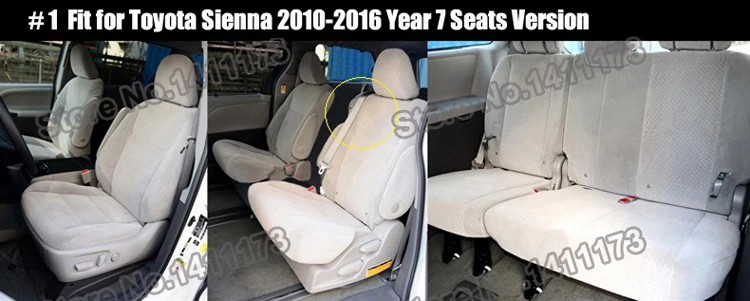 Autodecorun Perforated Genuine Leather Cover Seat For Toyota Sienna Le Xle Car Seat Covers Sets 7 8 Seats Protectors 2004 2019 Automobiles Seat Covers Aliexpress