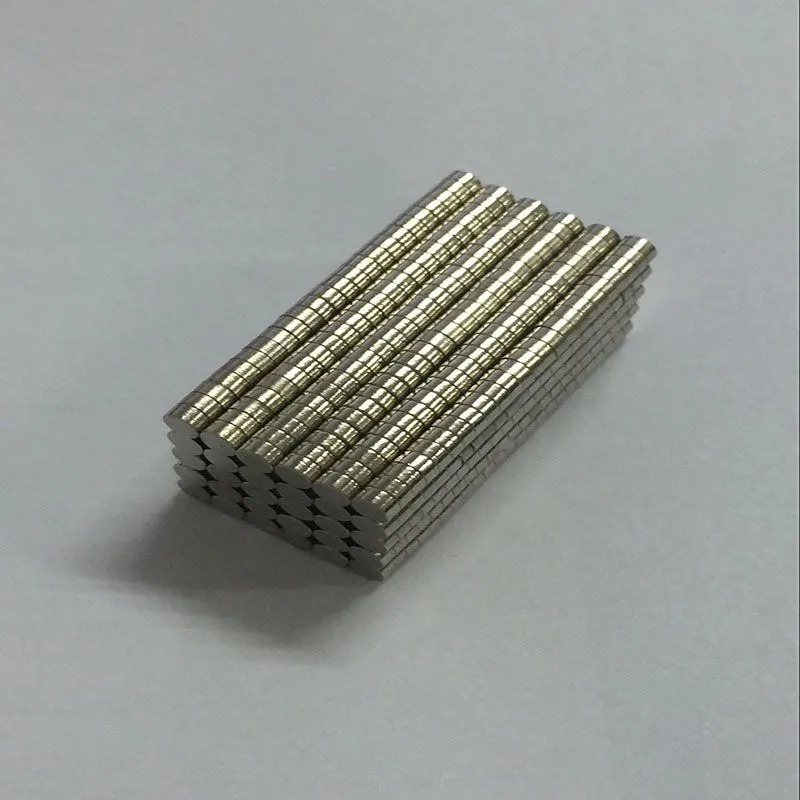 

2017 New Permanent Strong Neodymium NdFeB Magnet 200 Pcs Mini 2x1 mm N50 Bulk Magnets Aimant Newest