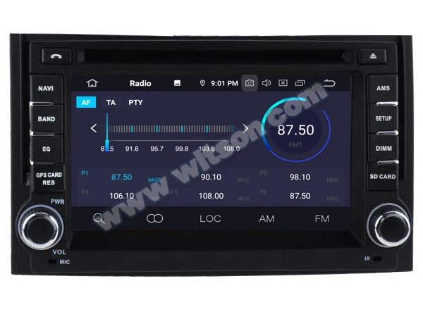 Best 6.2" Android 9.0 Pie OS Car DVD Multimedia Navigation GPS Radio for Hyundai H1 2007-2012 & Hyundai Starex 2007-2012 & Hyundai Load 2007-2012 with ADAS Function Support 1